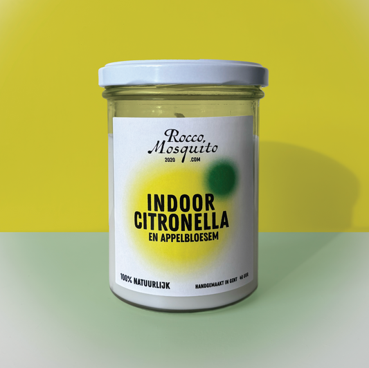 Indoor Citronella - kaars in een pot